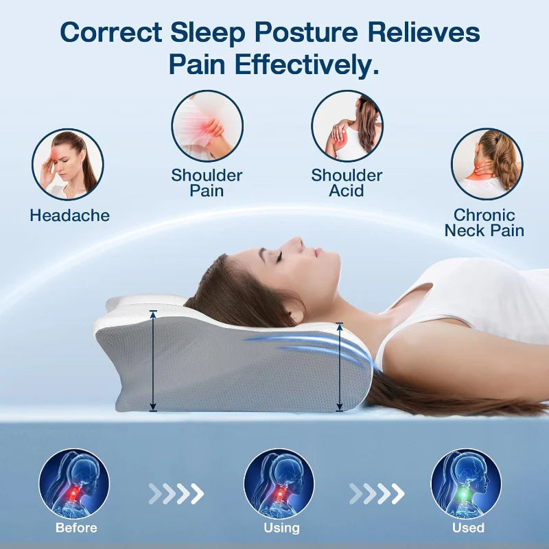 Memory Foam Orthopaedic Neck Pillow