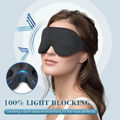 Luxury Black Out Eye Mask