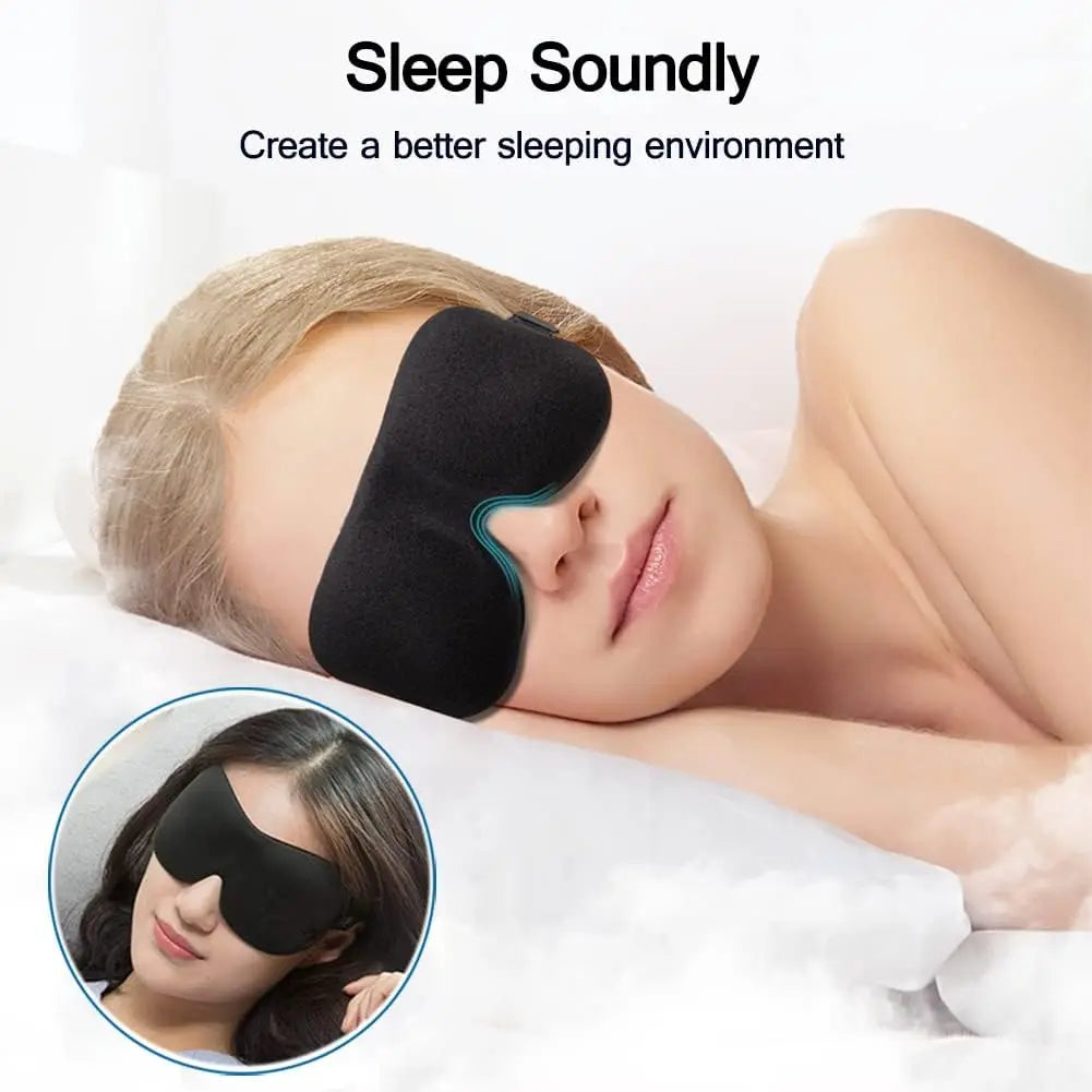 Luxury Black Out Eye Mask
